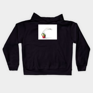 White orchid, pure love Kids Hoodie